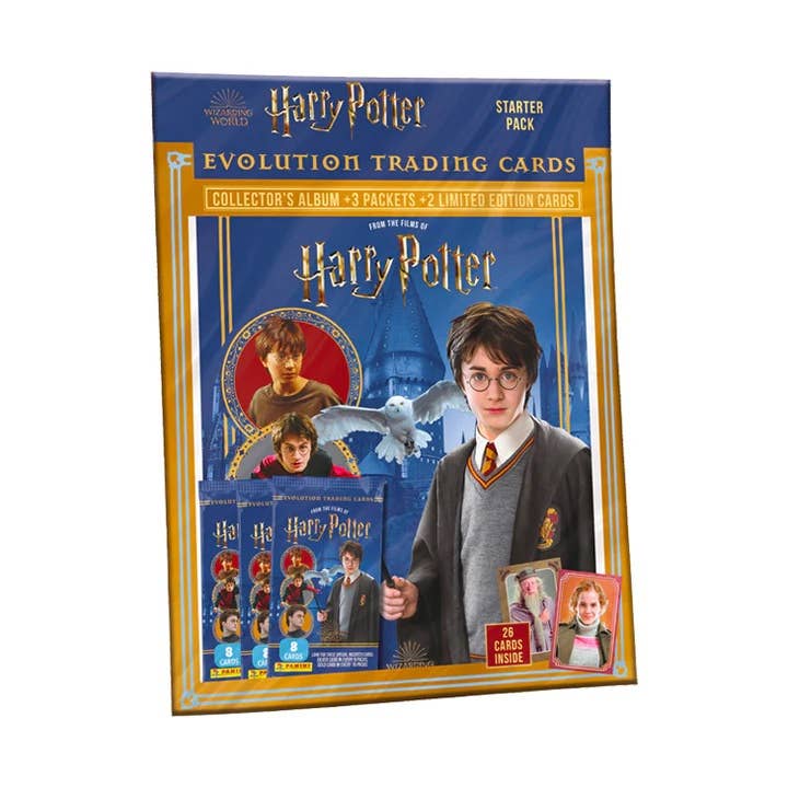 Harry Potter Evolution Panini Trading Cards Starter Pack
