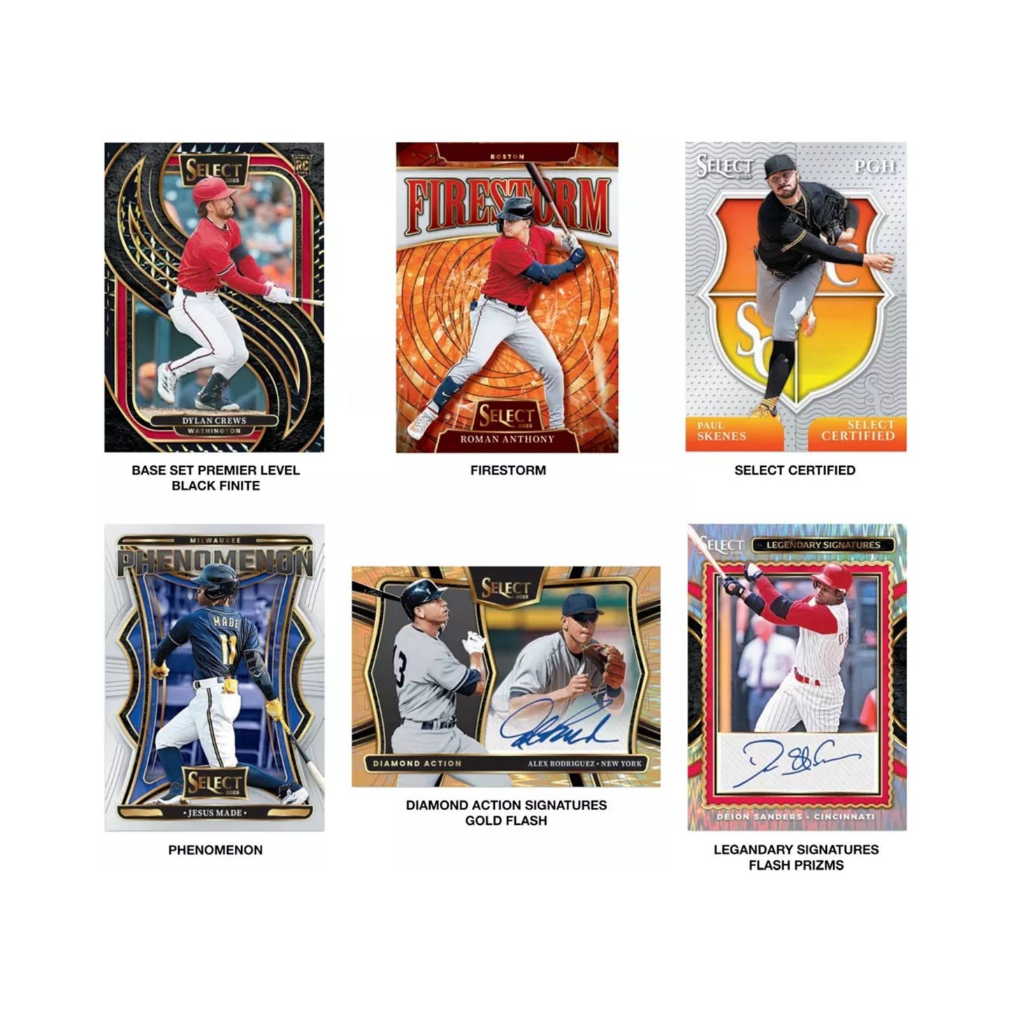2025 Panini SELECT Baseball 32ct. Mega Box - Sealed - single item listing, image for visual reference only