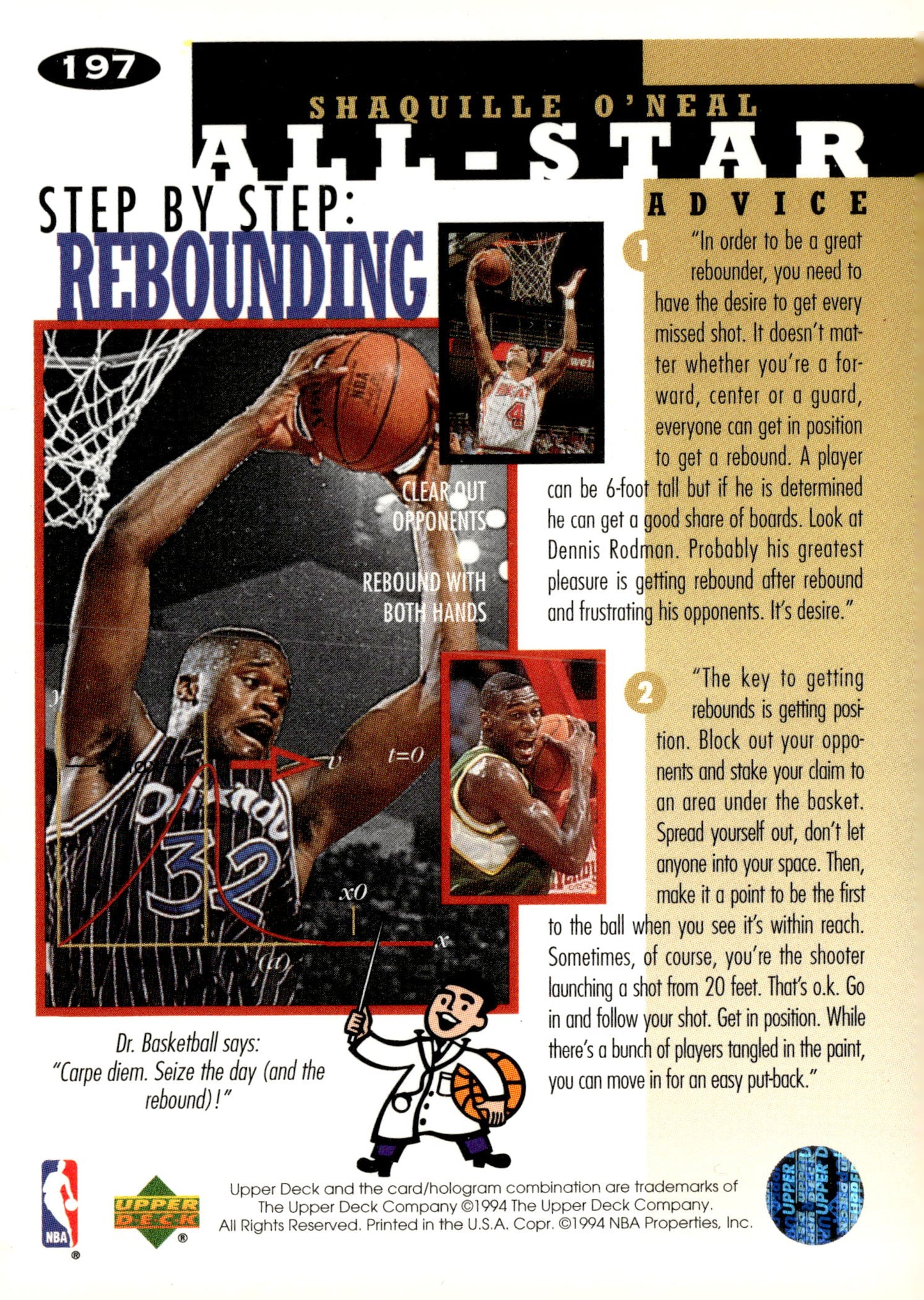 1994-95 Collector's Choice Italian #197 Shaquille O'Neal