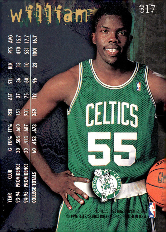 1995-96 Fleer European #386 Eric Williams