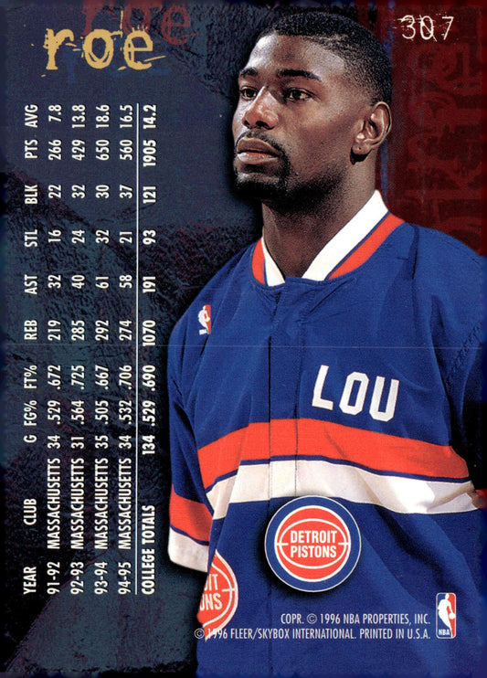 1995-96 Fleer European #376 Lou Roe