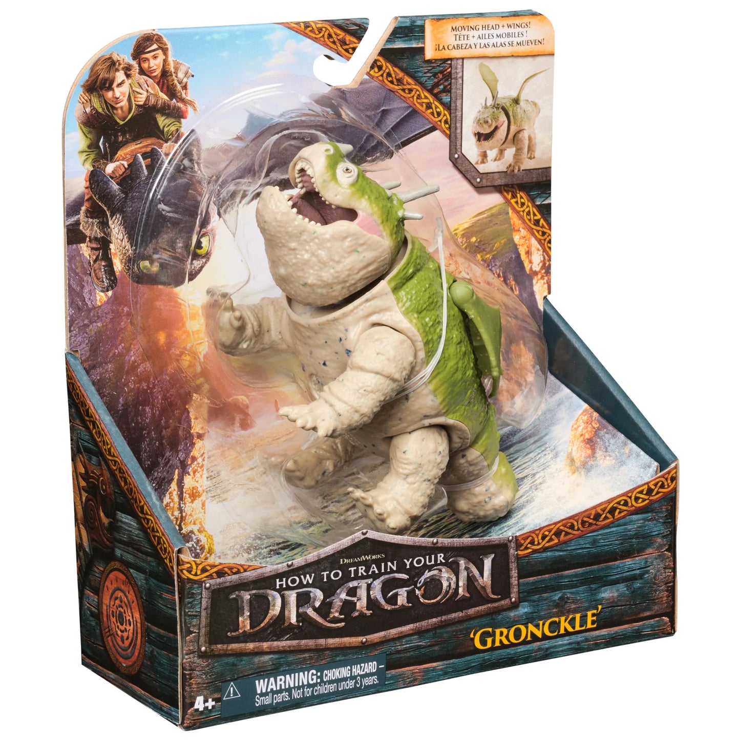 DreamWorks Dragons How to Train Your Dragon Gronckle 5-Inch Action Figure