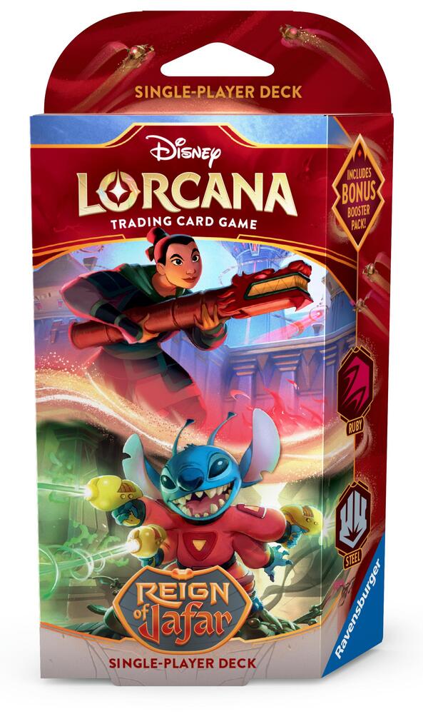 Disney Lorcana: Reign of Jafar Starter Deck (Ruby & Steel) - Reign of Jafar (8)