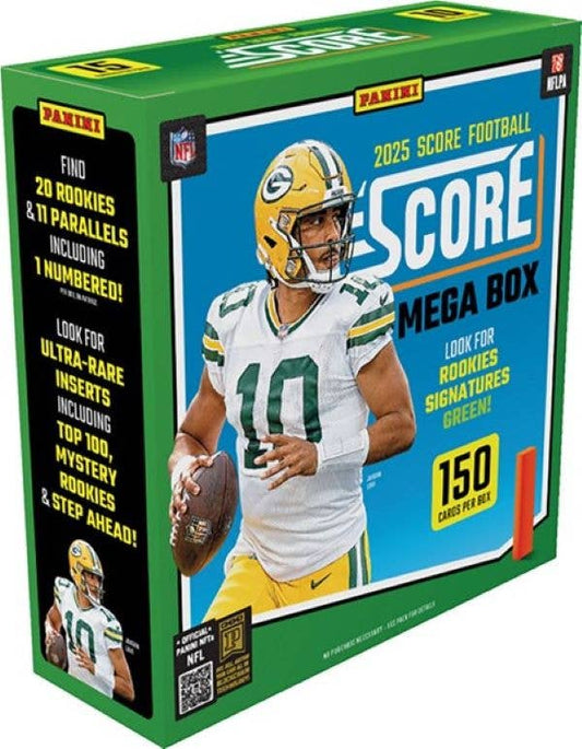 2025 Panini SCORE NFL Football 150ct. Mega Box