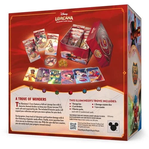 Disney Lorcana Set 8 Reign of Jafar Illumineer's Trove - Sealed - Moonlight Collectibles product image