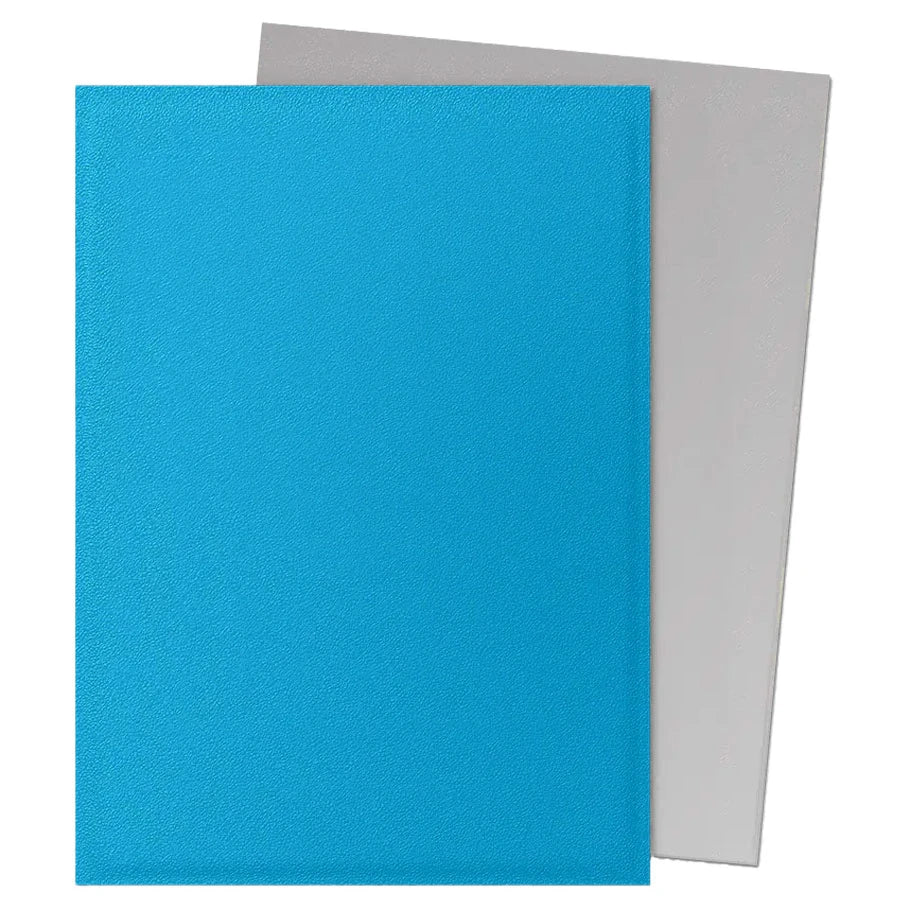 Dragon Shield Dual Matte Sky Blue and Silver Standard Card Sleeves 100 Count