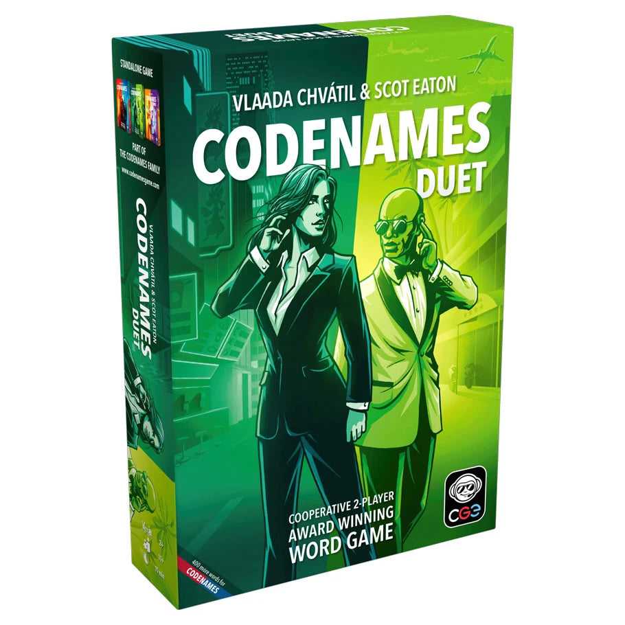 Codenames Duet new edition cooperative word game box by Czech Games Edition