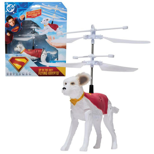 DC Comics Superman Up in the Sky Flying Krypto 7.5 Inch Hovering Superdog - Toy / Figure