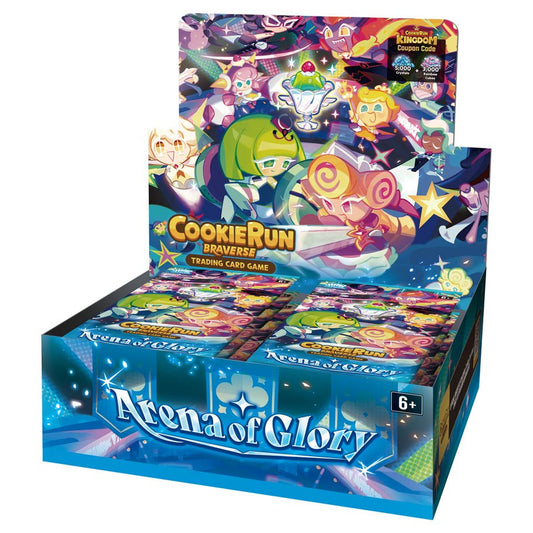 CookieRun Braverse TCG: Set 3 Arena of Glory Booster Pack - 1 Pack - Moonlight Collectibles product image
