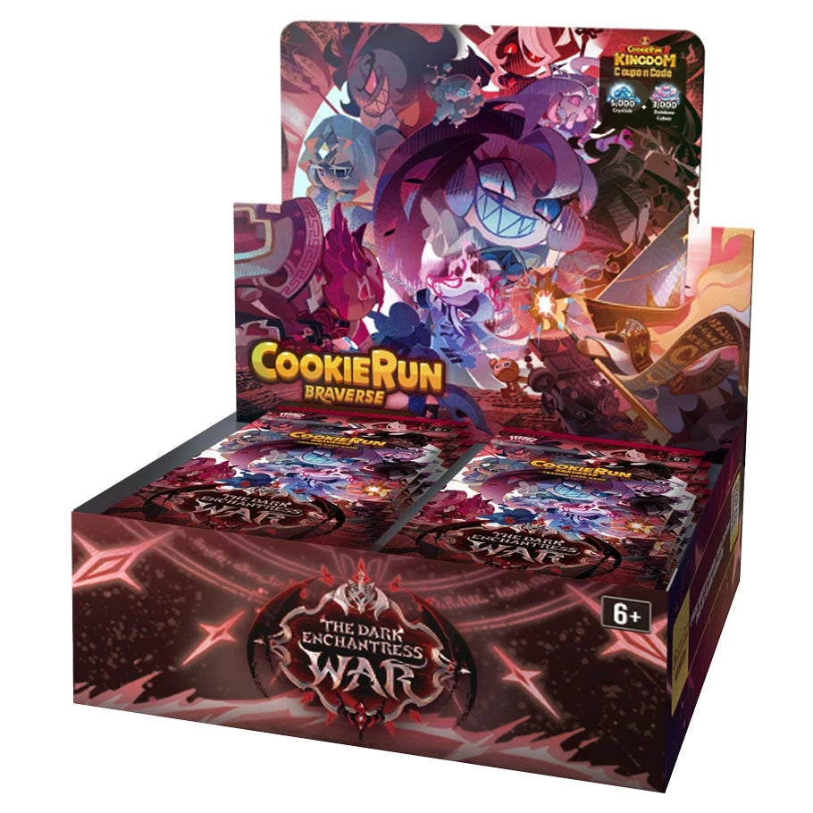 CookieRun TCG Set 5: The Dark Enchantress War Booster Pack—9 Cards