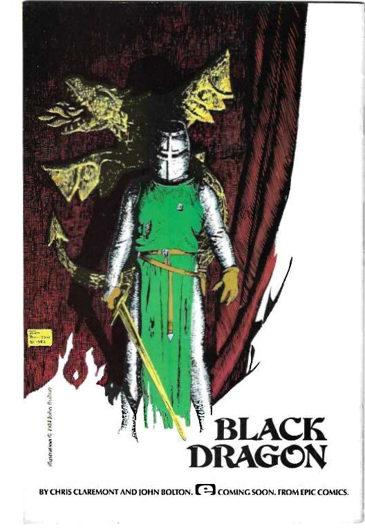 Coyote #6 — Marvel Epic Comics “X-Caliber!” by Steve Englehart (1984)