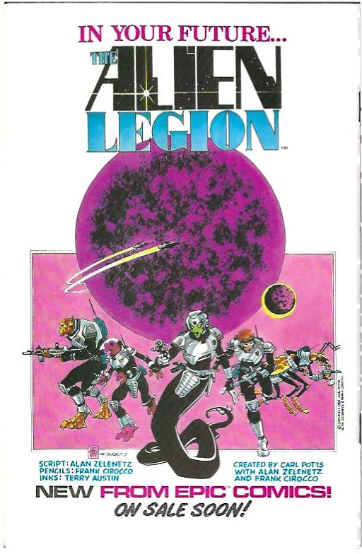 Coyote #3 — Marvel Epic Comics “Enter the Djinn” by Steve Englehart (1983)