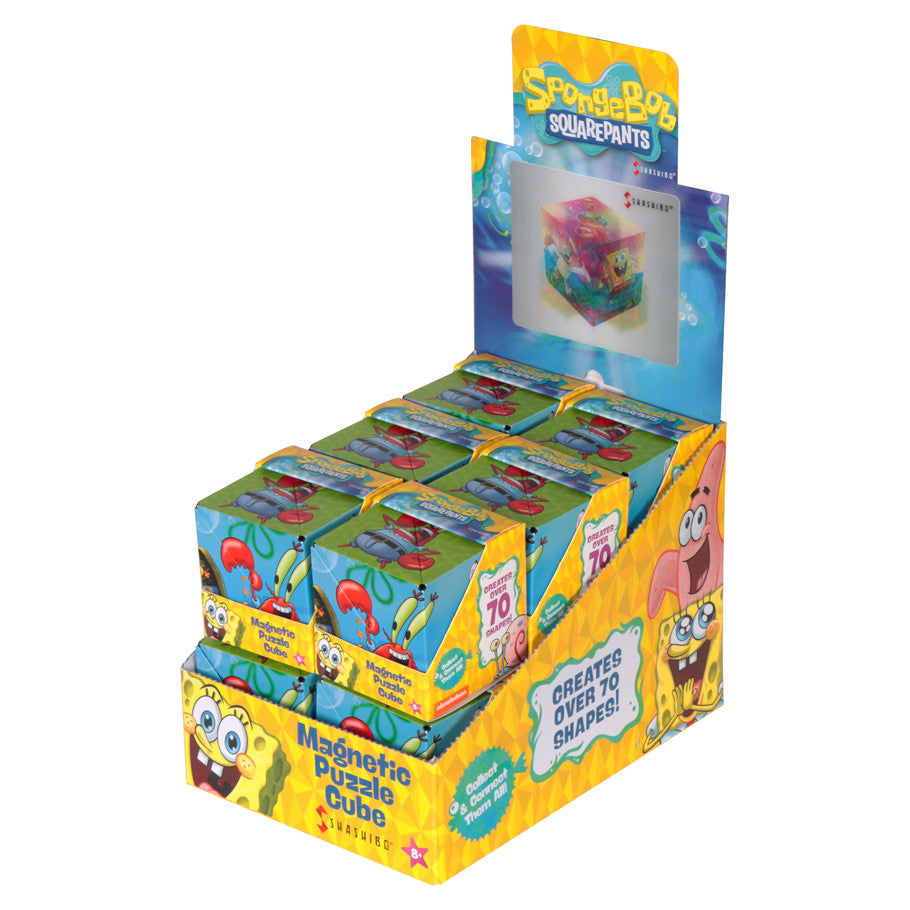Fun In Motion Shashibo SpongeBob SquarePants Krusty Krab Puzzle Cube
