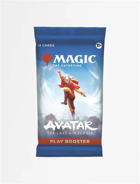 Magic The Gathering Avatar The Last Airbender Play Booster Pack containing 14 cards