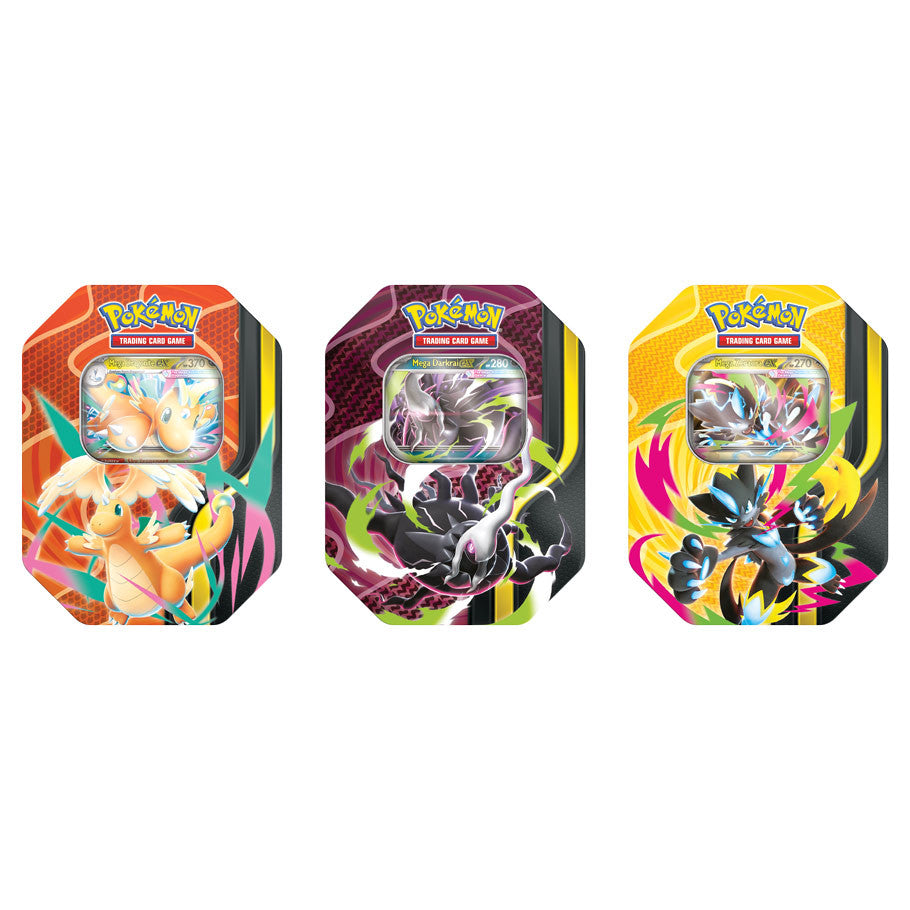 Pokémon TCG Mega Forces Tin Assorted Random Art - 1 Tin - Tin