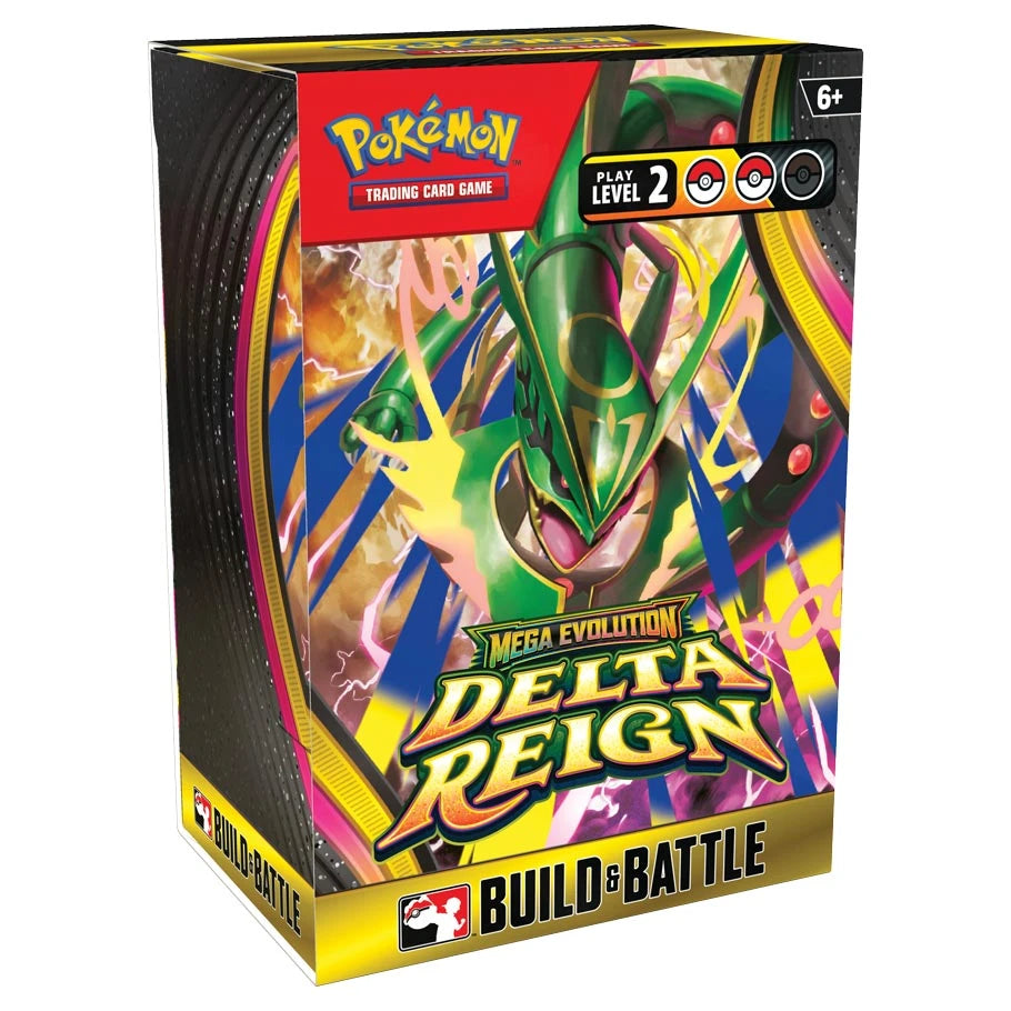 Pokémon TCG Mega Evolution Delta Reign single Build and Battle Box
