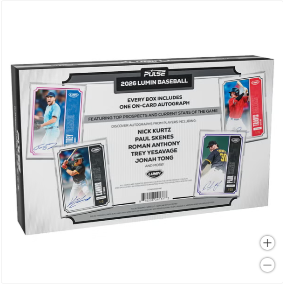 PULSE 2026 Lumin Baseball Super Box Costco Exclusive – Sealed