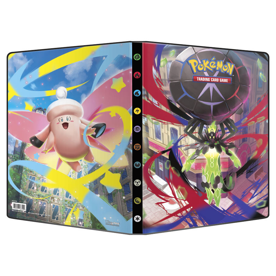 Ultra Pro Pokémon Perfect Order 9-Pocket Portfolio Binder – Mega Zygarde / Clefable - Moonlight Collectibles product image