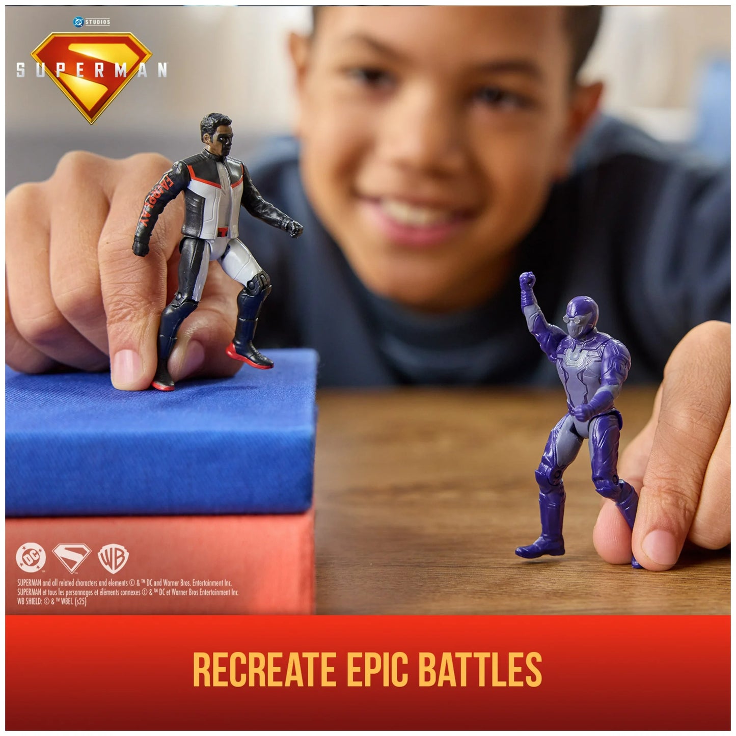 DC Comics Superman Heroes Vs Villains 5-Pack 3 Inch Action Figure Playset