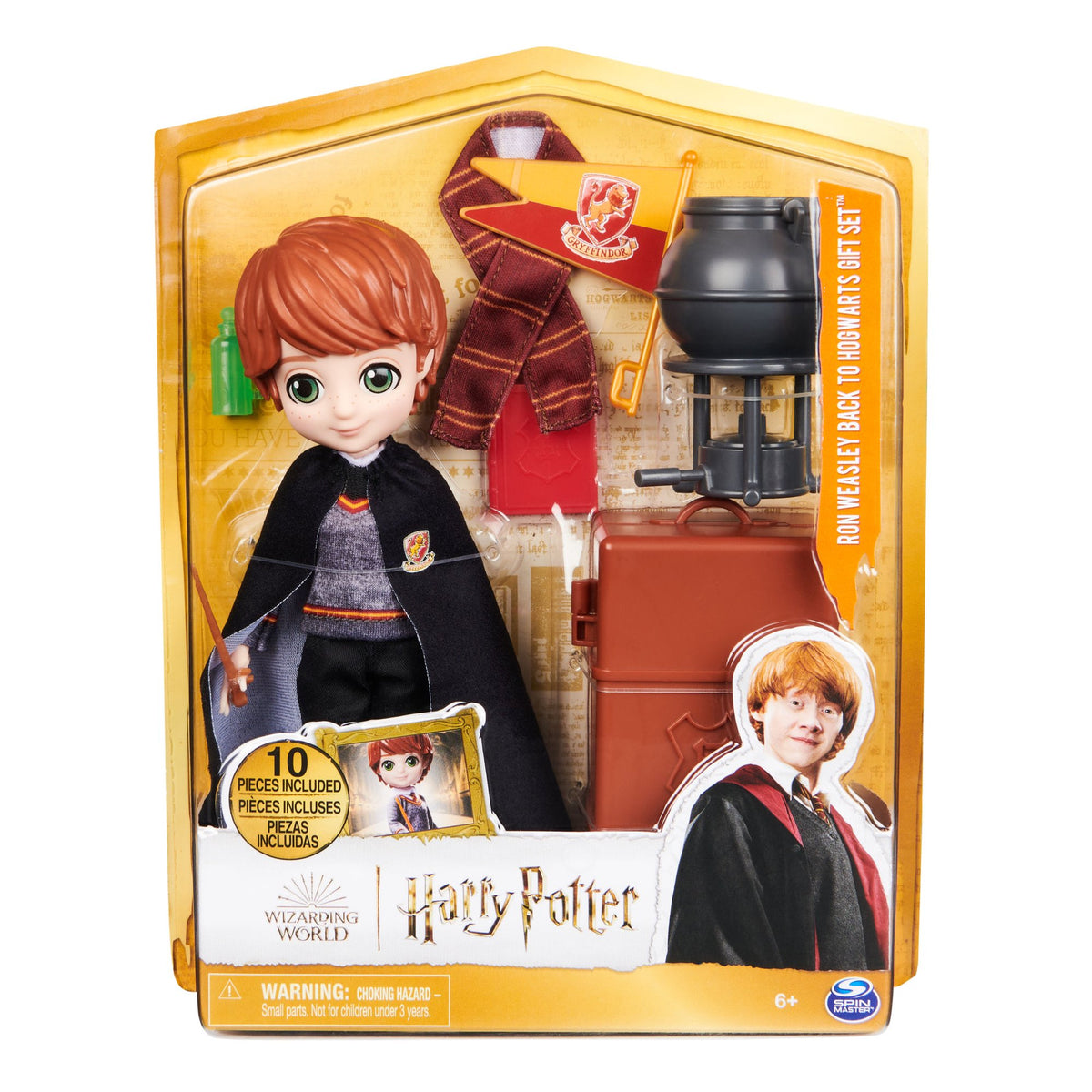 Wizarding World Harry Potter Ron Weasley 8-Inch Doll 12-Piece Gift Set