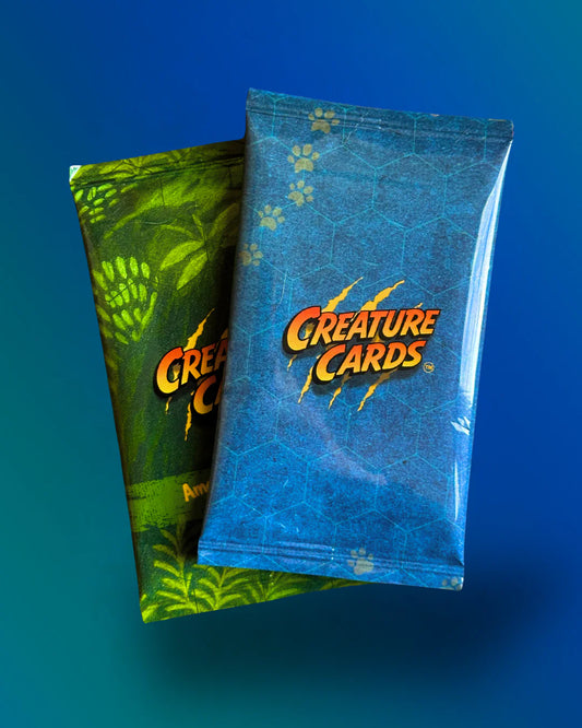 Creature Cards Series 1 Mystery Pack – 9 Cards + 1 Holo Guaranteed - Moonlight Collectibles product image