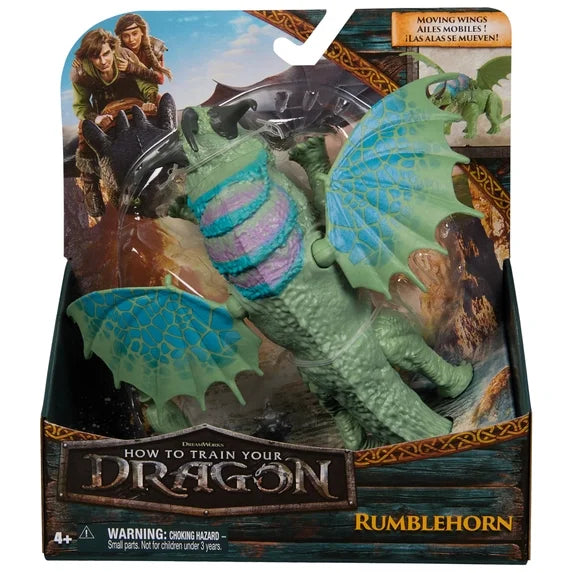 DreamWorks Dragons How to Train Your Dragon Rumblehorn 7.5-Inch Action Figure