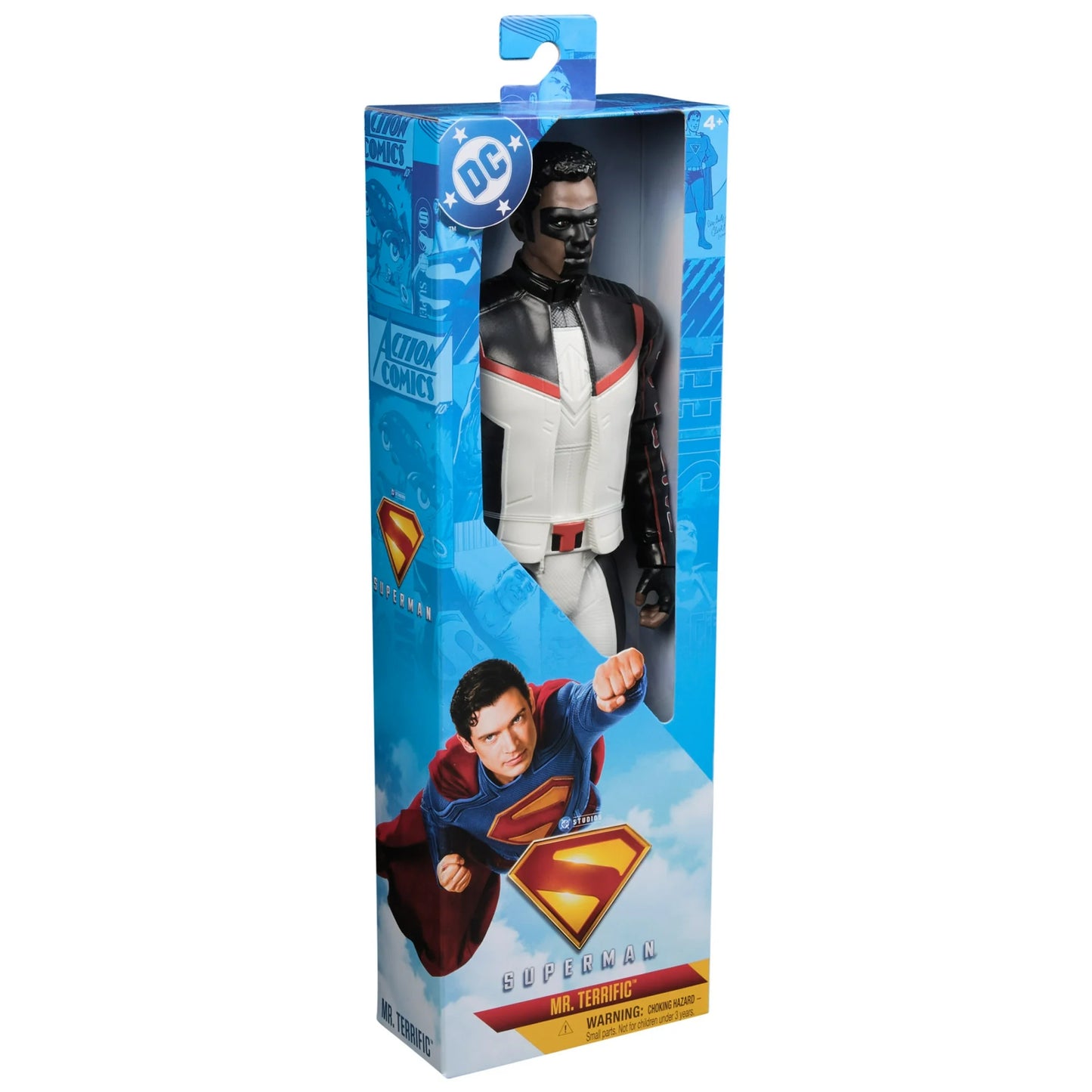 DC Comics Superman Mr. Terrific 12-Inch Superhero Action Figure - Moonlight Collectibles product image