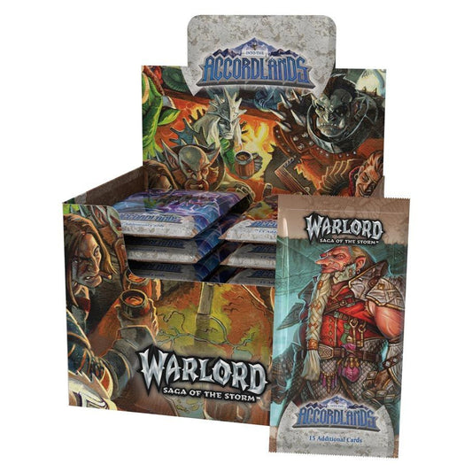 Warlord: Saga of the Storm - Into the Accordlands Booster Pack - 1 Pack - Moonlight Collectibles product image