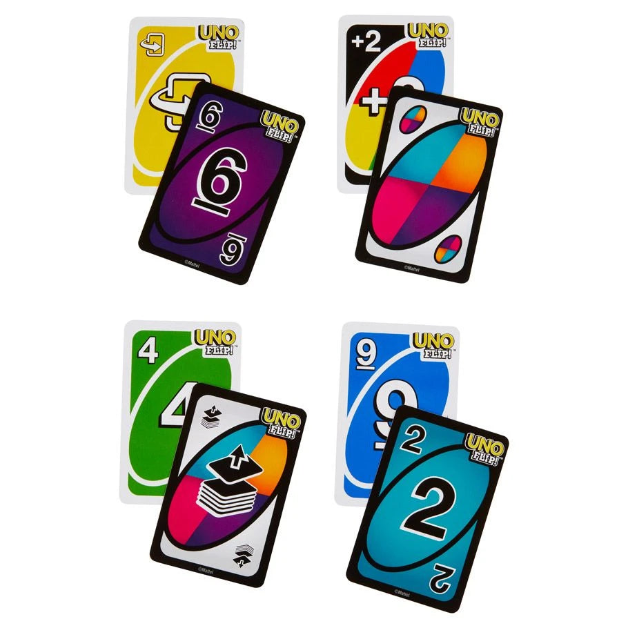 UNO Flip Double-Sided Card Game by Mattel
