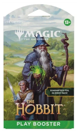 Sealed Magic The Gathering The Hobbit sleeved Play Booster pack