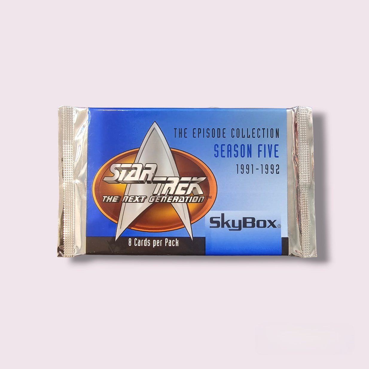 Sealed 1996 SkyBox Star Trek TNG Episode Collection Season 5 trading card pack