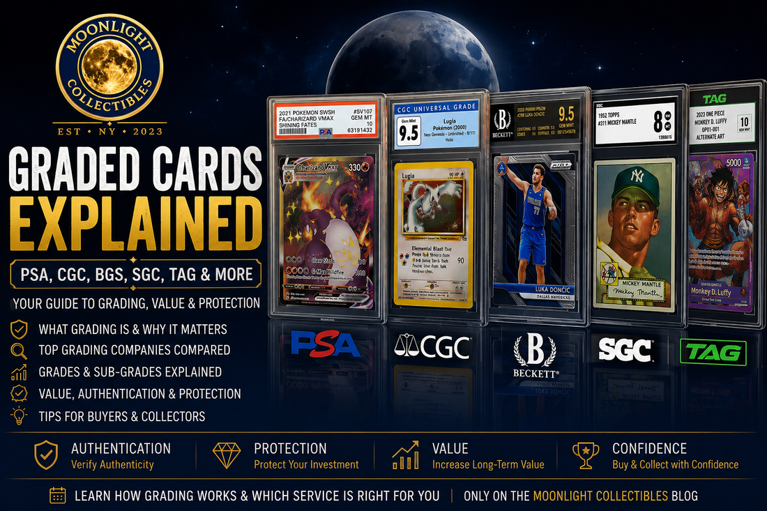 Graded Cards Explained: PSA, CGC, BGS, SGC, TAG & More