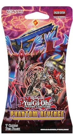 Yu-Gi-Oh! Phantom Revenge sleeved trading card booster pack