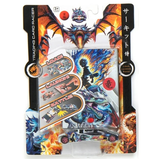 Circuit Samurai Transforming Toy Race Car – Battery-Free Launch & Flip Action Vehicle - Moonlight Collectibles product image