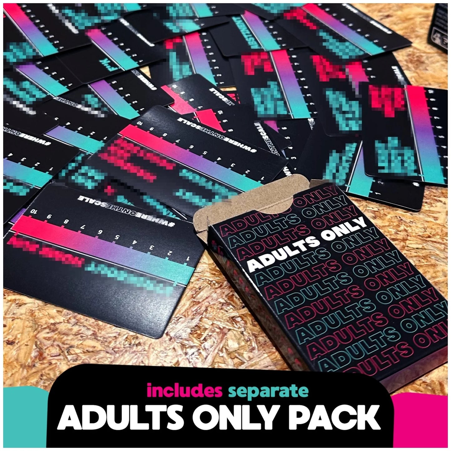 Spin Master Where on the Scale Party Game of Extremes Ages 18+ 2+ Players