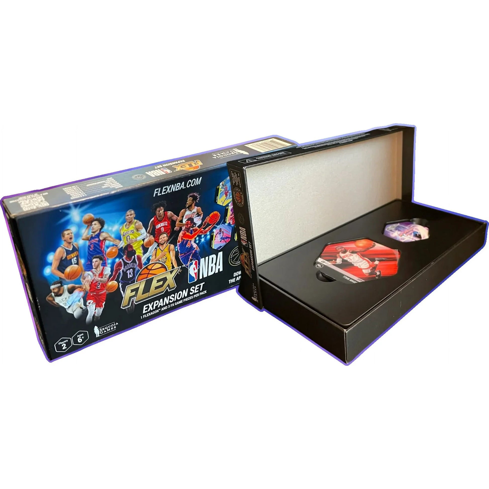 Series 2 FLEX NBA Basketball Expansion Set – LeBron James – Sequoia Games – 2022 - single item listing, image for visual reference only