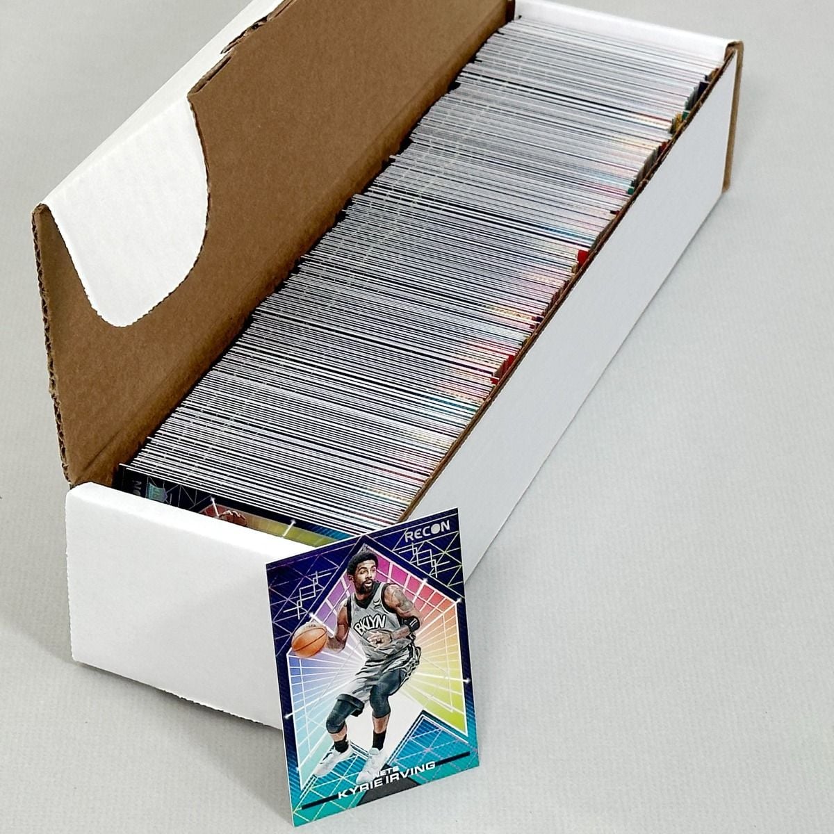 BCW 800 Count White Trading Card Storage Box