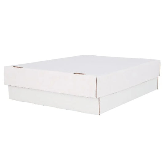 White BCW Monster 3200 Count cardboard storage box for loose and sleeved standard trading cards