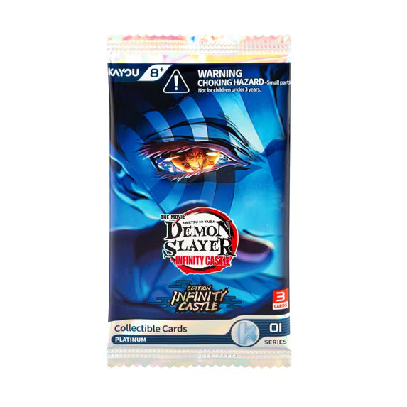 Demon Slayer Infinity Castle Series 1 Kayou Sleeved Card Pack