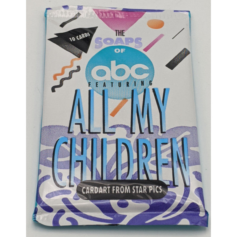 Sealed 1991 Star Pics The Soaps of ABC All My Children trading card pack