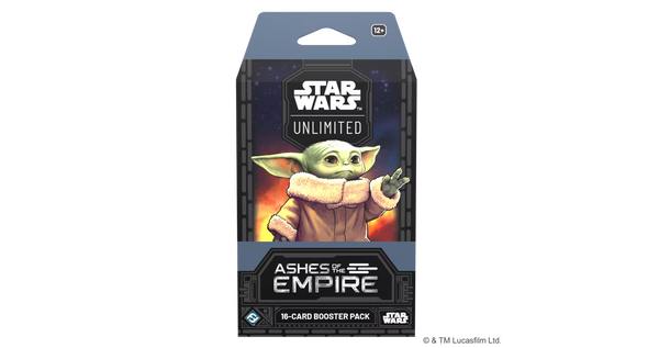Star Wars: Unlimited Ashes of the Empire Sleeved Booster Pack – 16 Cards