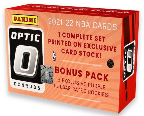 2021-22 Panini Donruss Optic Basketball Factory Set Box