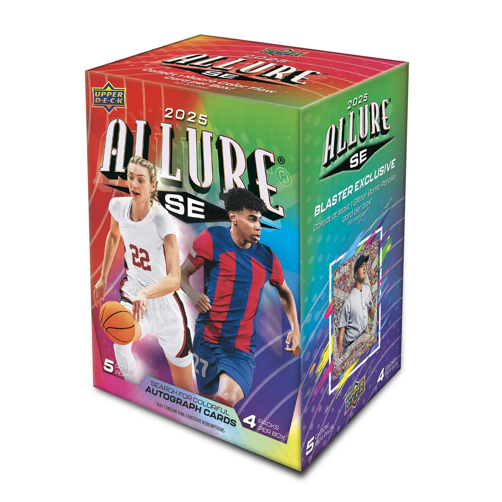 2025 Upper Deck Allure SE factory-sealed mass blaster trading card box