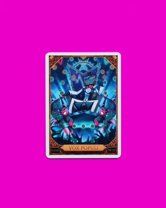 Hazbin Hotel Trading Cards Vox Populi Promo PR-21 – Limited Edition (Print Run 5,000)