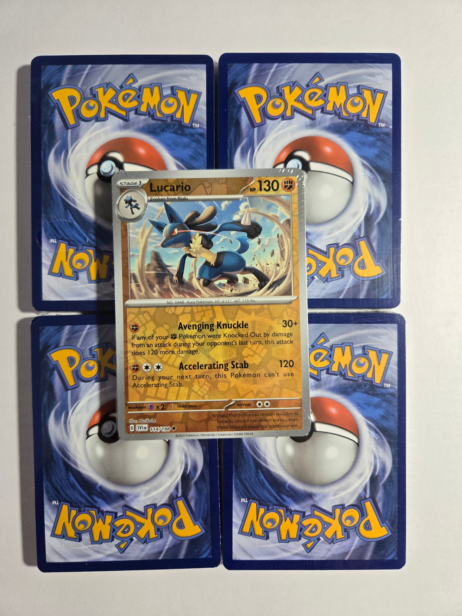 Curated Pokémon Card Bundle — 23 Authentic Cards, No Duplicates, 2+ Holos & 1 Rare Guaranteed - Moonlight Collectibles product image