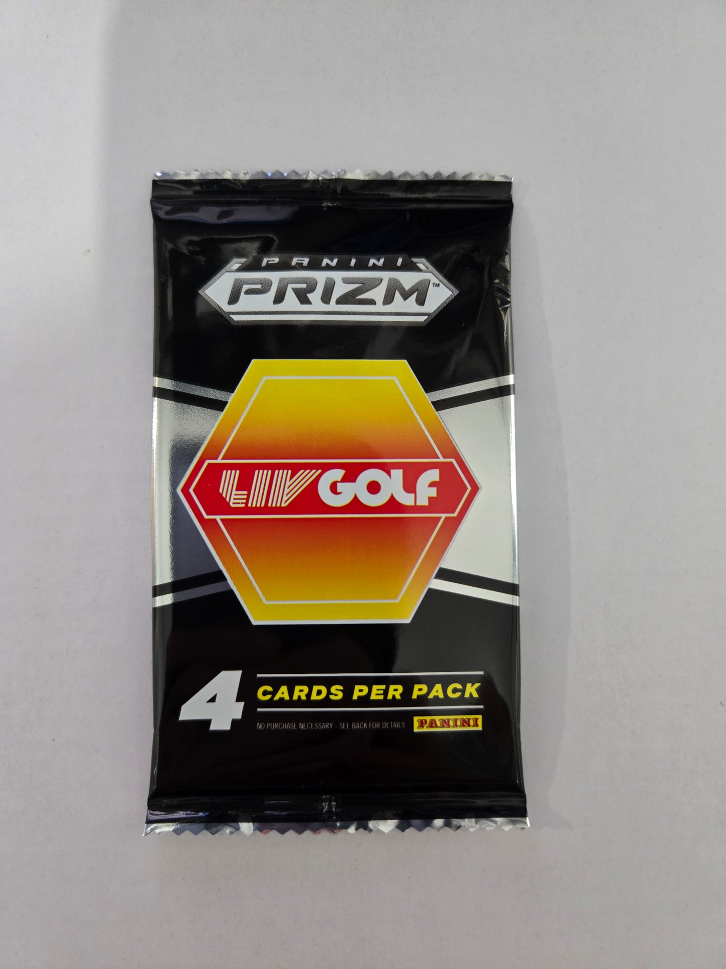 2025 Panini Prizm LIV Golf Blaster Pack - 4 Cards - single item listing, image for visual reference only