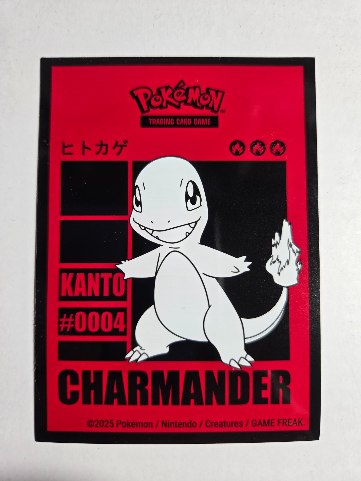 Ultra Pro Apex Pokémon Charmander Deck Protector Sleeves - 30 Count