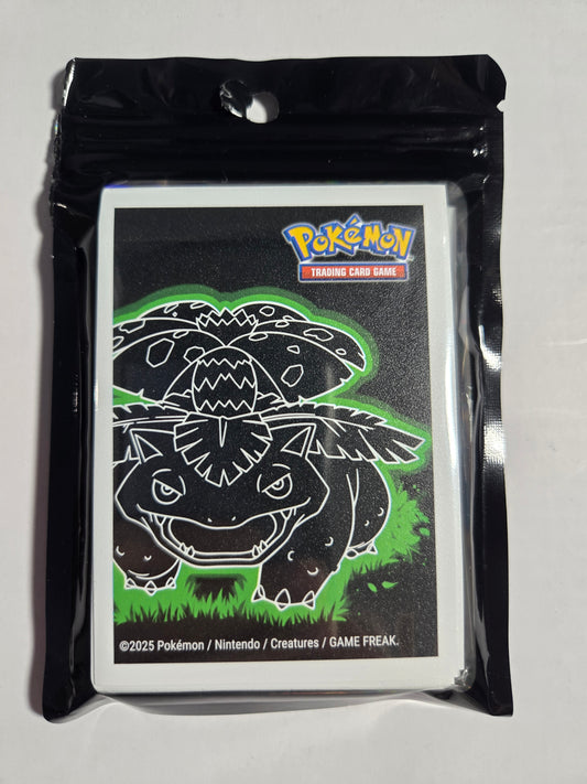 Ultra Pro Apex Pokémon Neon Kanto Venusaur Deck Protector Sleeves - 30 Count - Deck