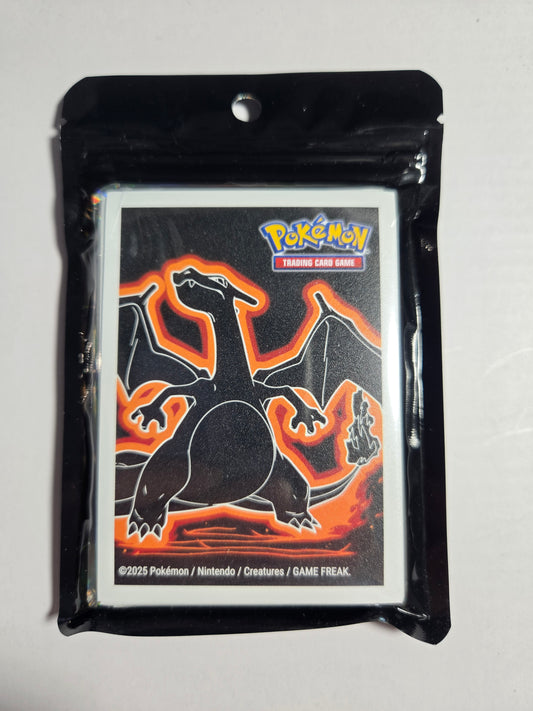 Ultra Pro Apex Pokémon Neon Kanto Charizard Deck Protector Sleeves - 30 Count - Deck