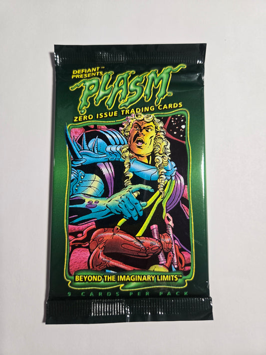 1991 River Group Defiant Plasm Zero Issue trading card pack